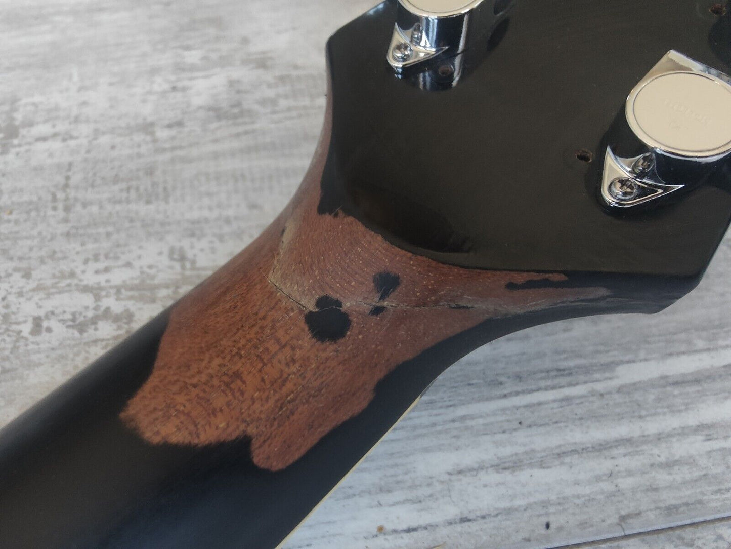 1997 Greco Japan LG-70 Eclipse Style Single Cutaway (Black)