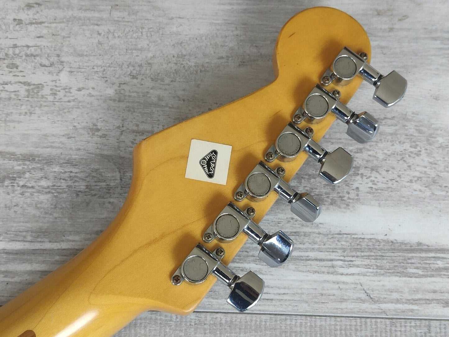 1978 Greco SE-1000 Neck + 2000 Fender American Deluxe Stratocaster Body (Red)