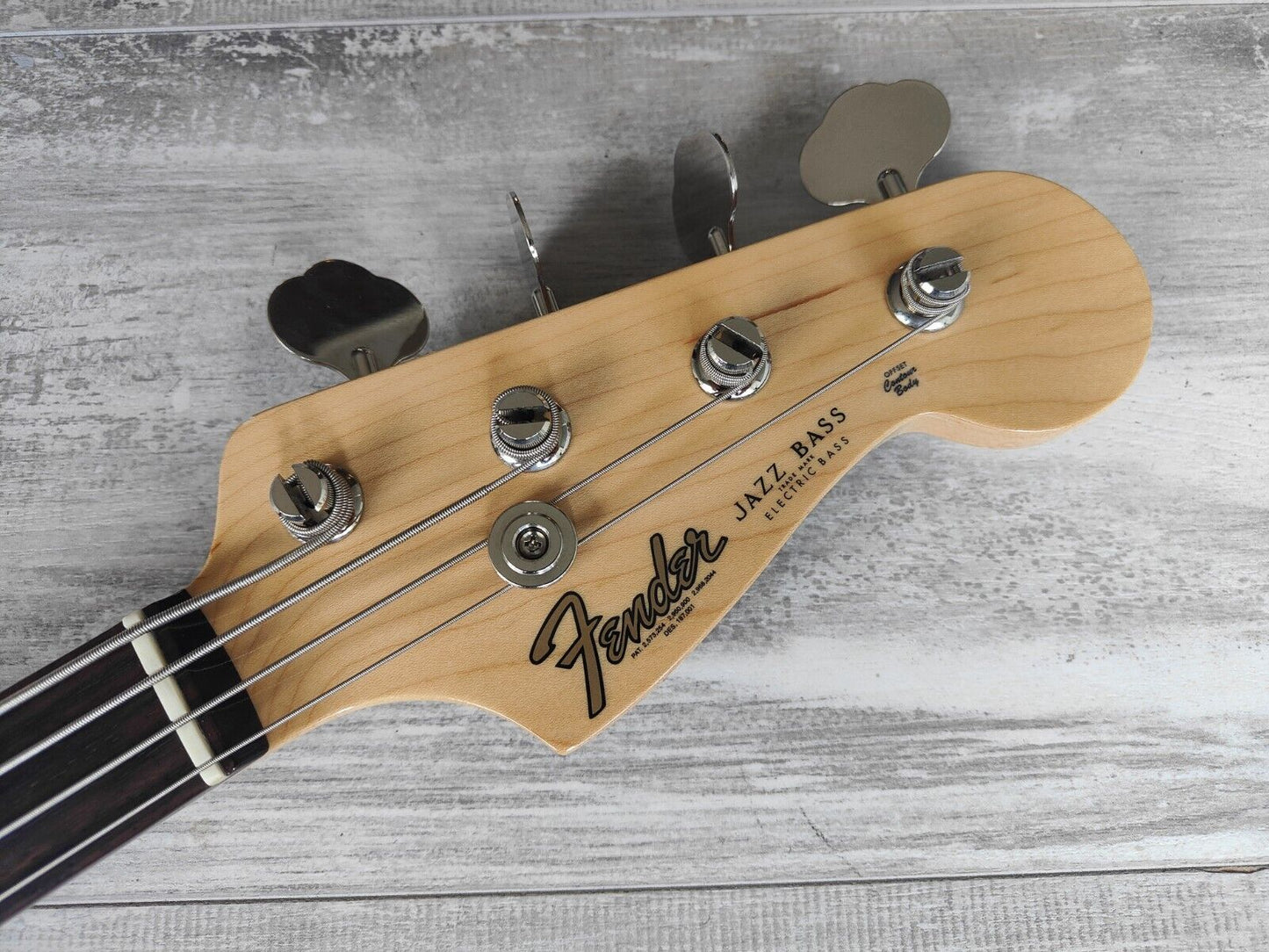 2021 Fender Japan Traditional 60's Jazz Bass (Fiesta Red)