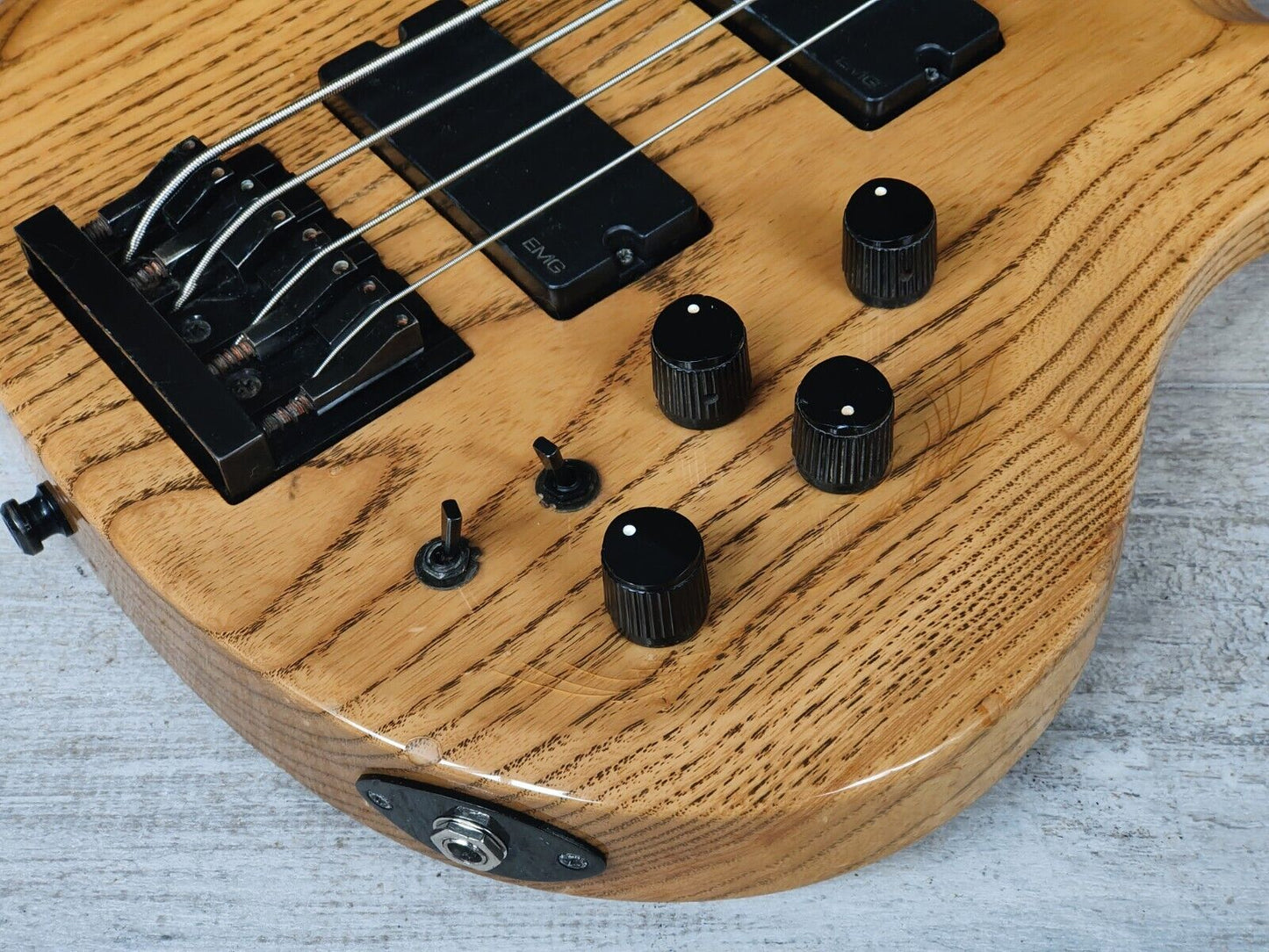 1999 ESP Japan Bottom Line Standard Bass w/EMG's (Natural)