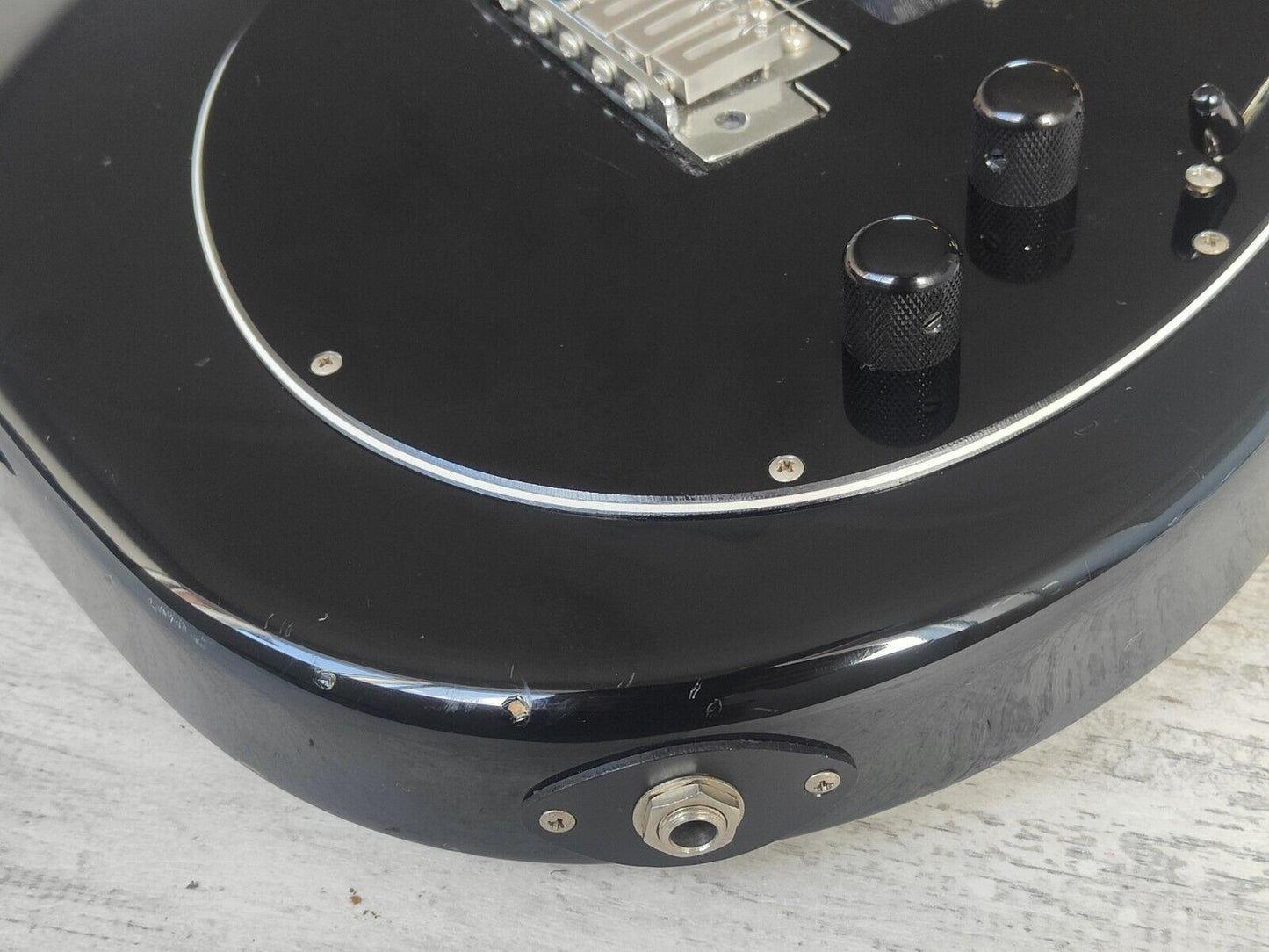 Tokai Japan Talbo - Seymour Duncan/Dimarzio's w/Wood Body (Black)