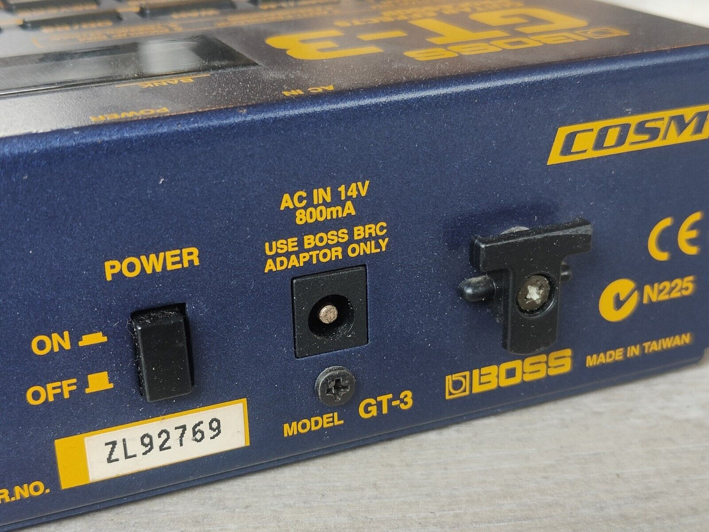 Boss GT-3 Multi Effects Pedal