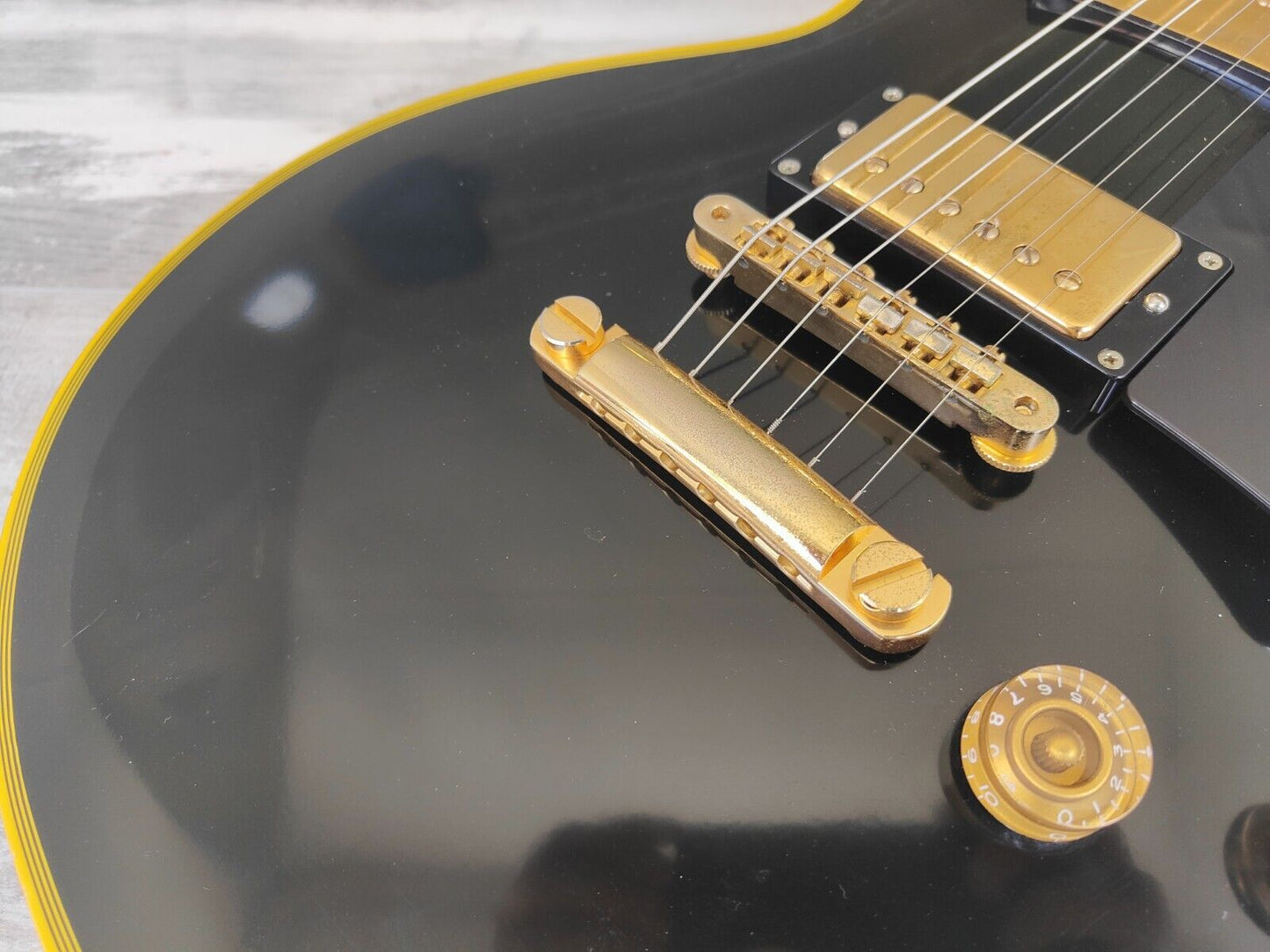 2006 Edwards Japan (by ESP) E-LP-113LTC Les Paul Custom (Black)