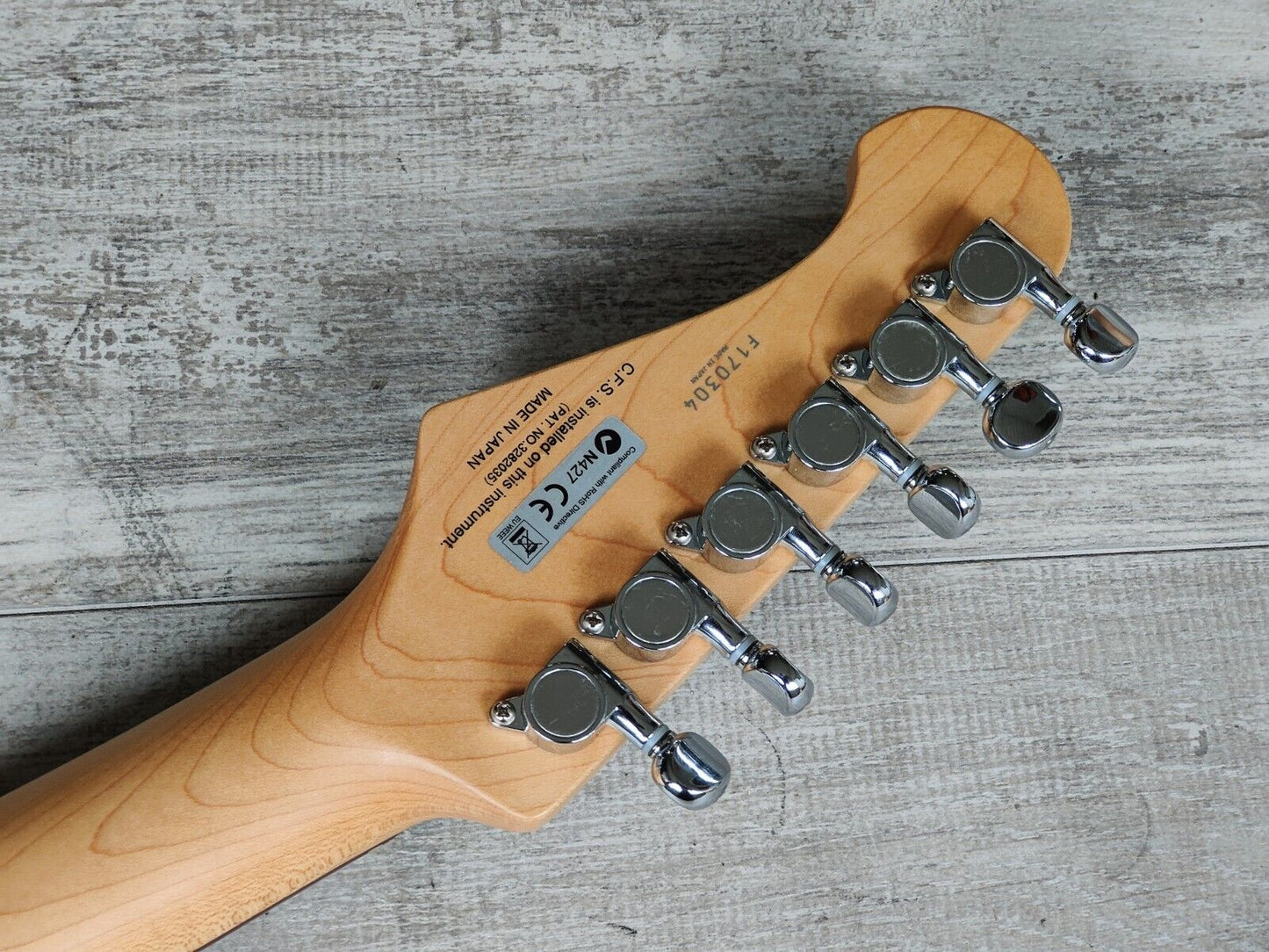 2017 FGN Japan (Fujigen) JST-6R J-Classic Stratocaster (Sunburst)
