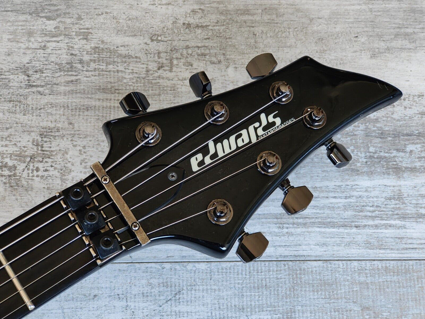 2008 Edwards (by ESP Japan) E-FR-140GT/BA Forest w/Seymour Duncans (Black)