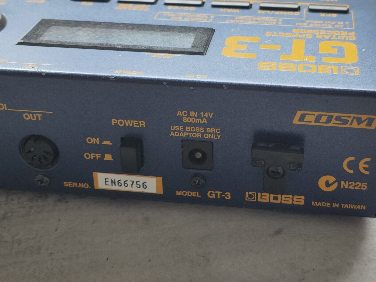 Boss GT-3 Multi Effects Pedal