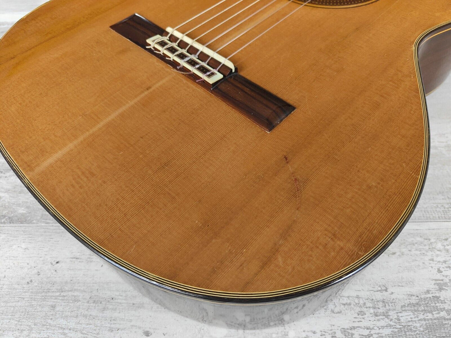 2000's Ryoji Matsuoka M60 Nylon String Japanese Flamenco Guitar (Natural)