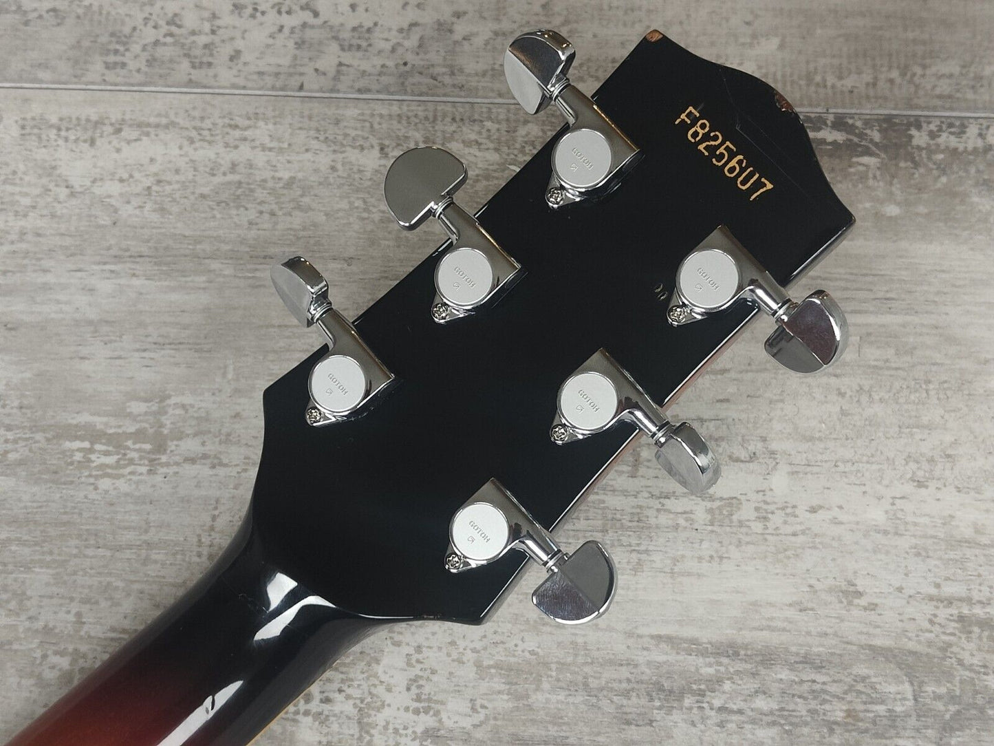 1982 Greco Japan SV-600 Super View Semi Hollowbody (Sunburst)