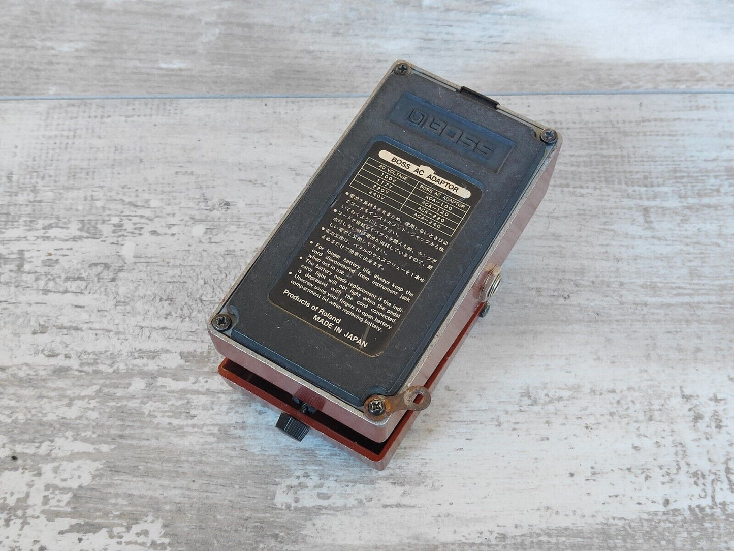 1982 Boss OC-2 Octaver Japan Vintage Effects Pedal