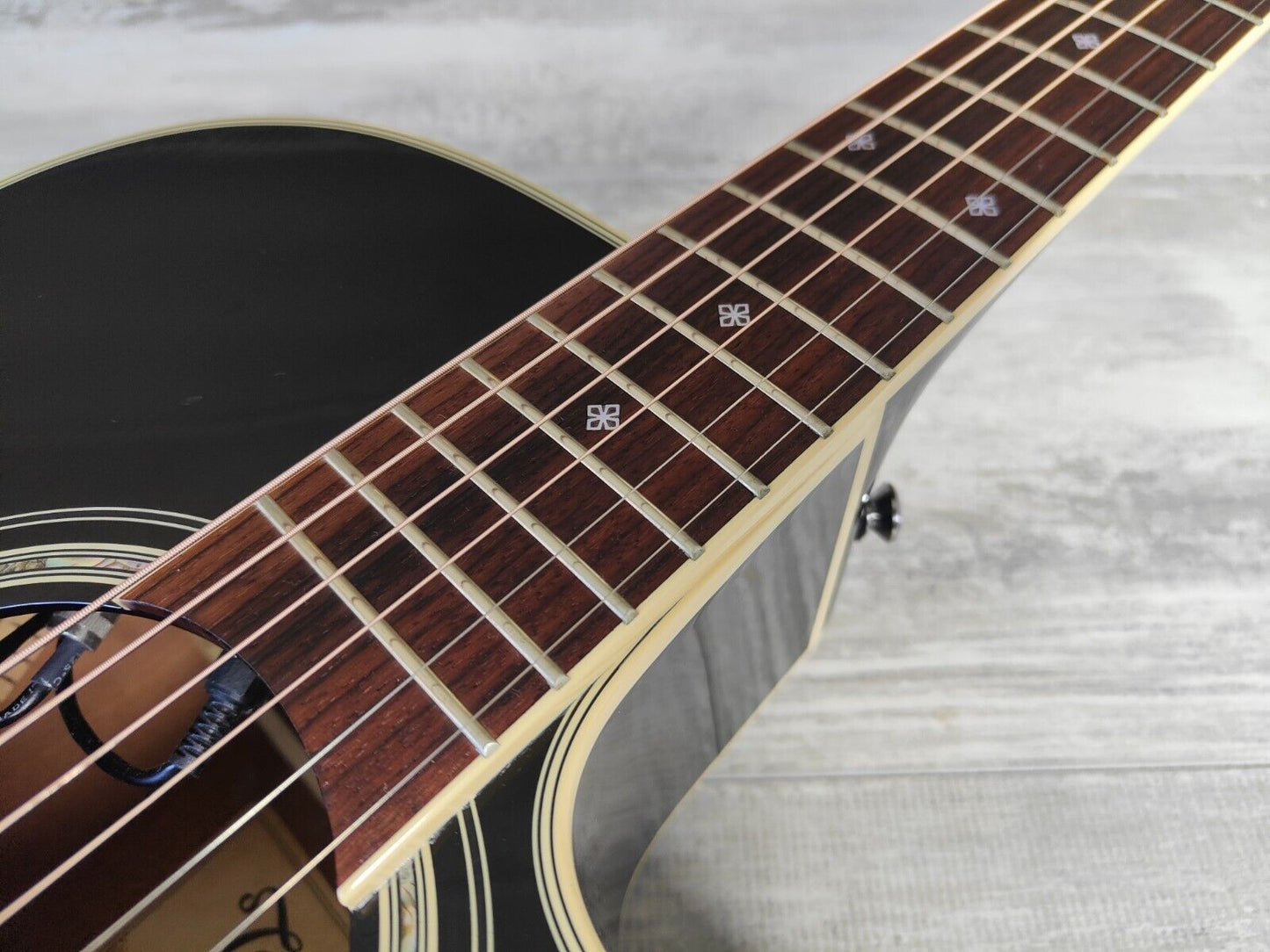 2019 Takamine Japan TDP561C 500 Series Acoustic Guitar w/Tube Preamp (Black)