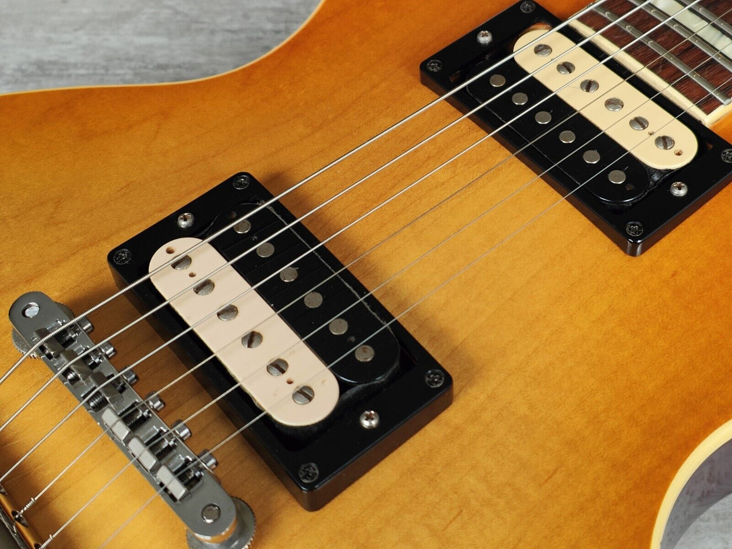 1999 Epiphone Japan LPS-80 Les Paul Standard (Plaintop Amber)