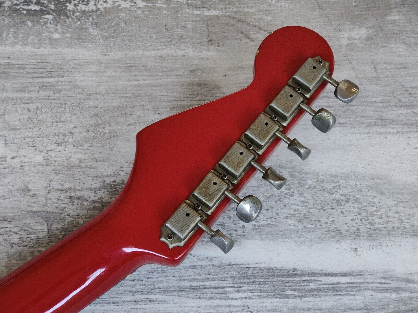 1984 Squier Japan SST314H-55 JV Series HSS Contemporary Stratocaster (Red)