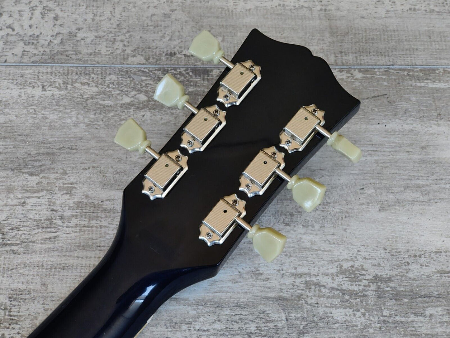 Tokai ES-86 Semi Hollowbody 335 Electric Guitar (See-Thru Blue)