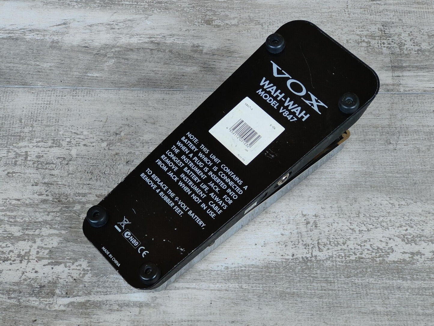 Vox V847 Classic Wah