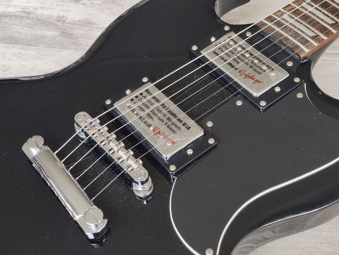 2005 Epiphone G-400 SG Double Cutaway (Black)