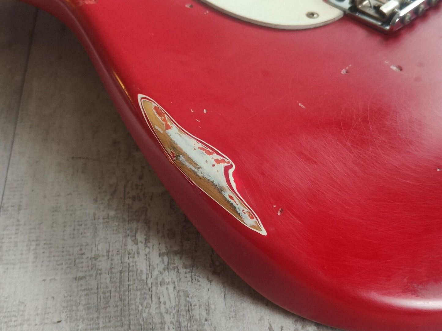 2005 Fender Japan ST54-95LS '54 Stratocaster w/Lace Sensors (Relic Torino Red)
