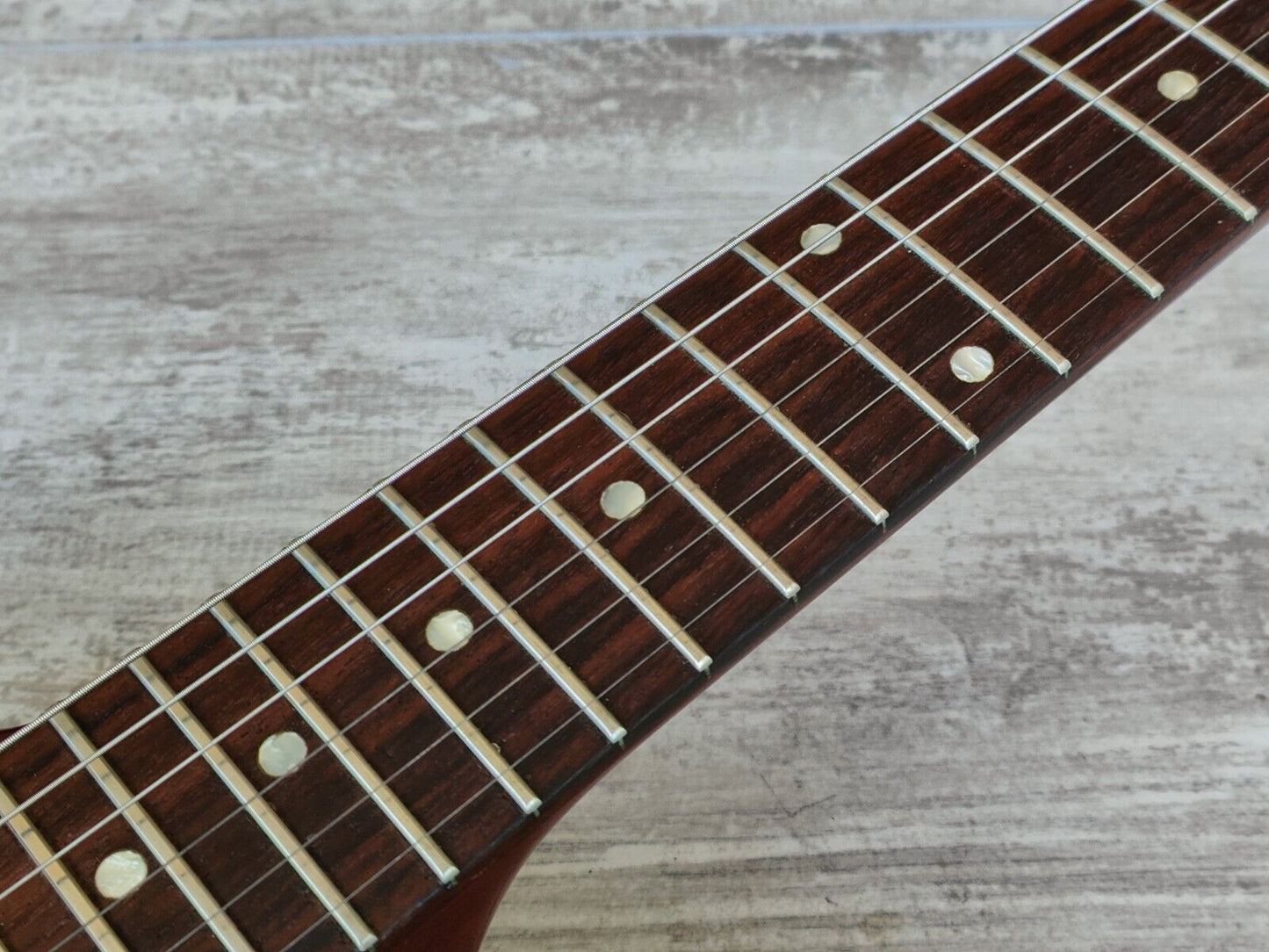 1998 Gibson USA '76 Reissue Explorer (Cherry Red)