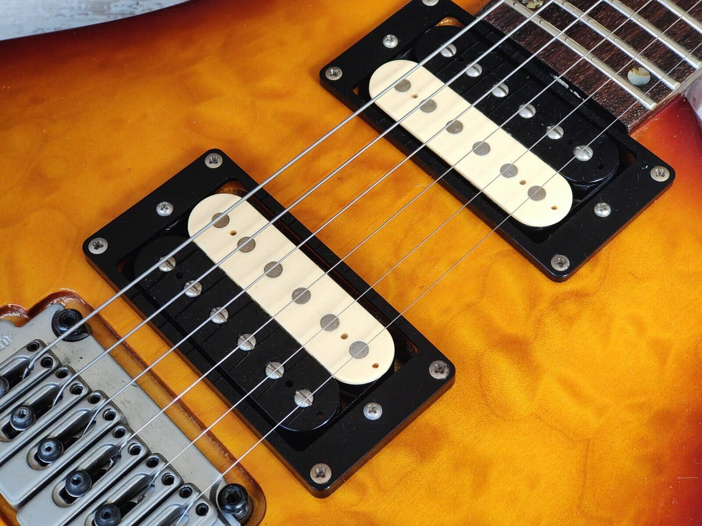 2008 Tokai PR50T-Q Electric Guitar (Violin Finish)