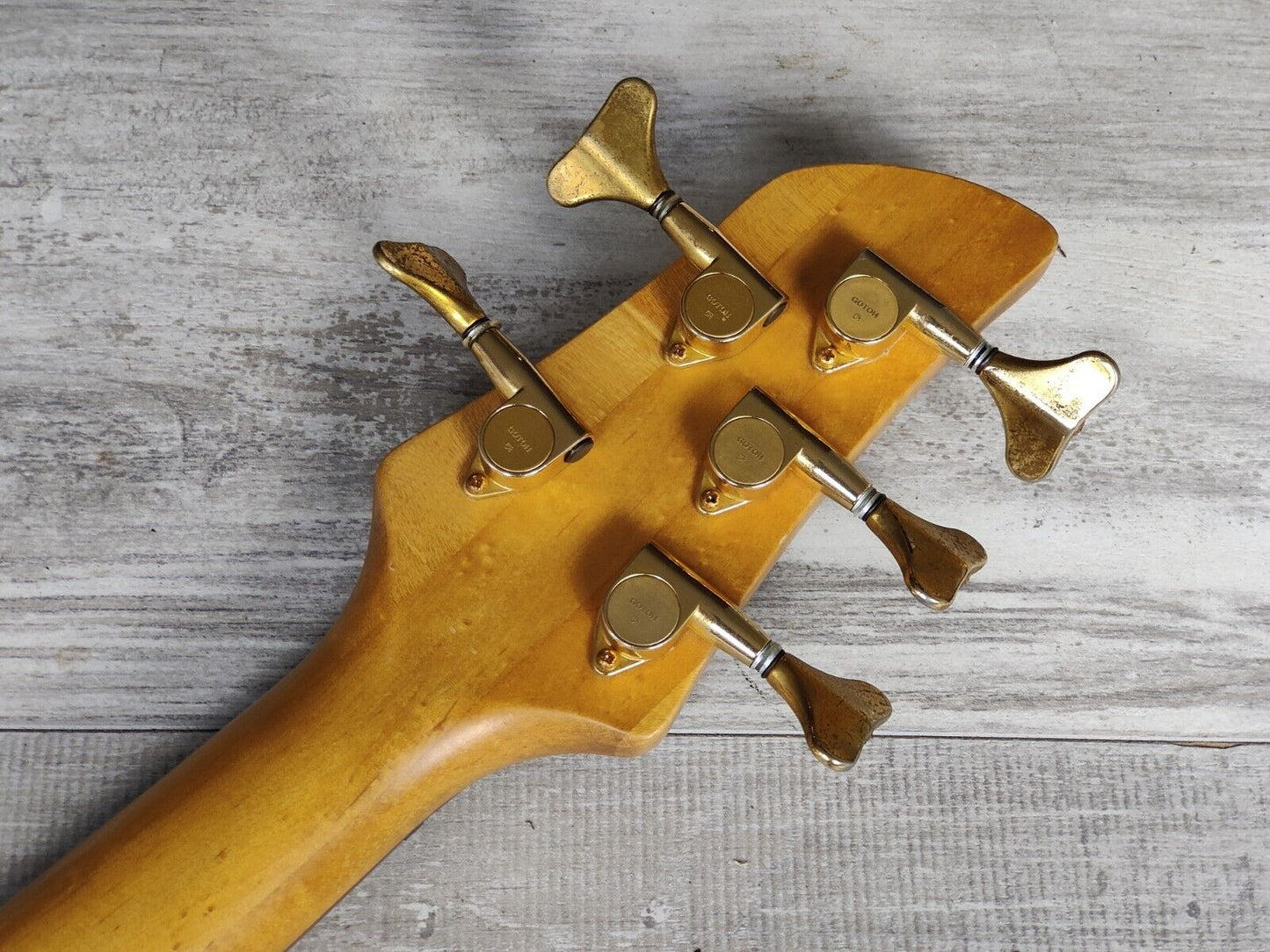 1994 Fernandes Japan FRB-125B Fretless 5-String Bass (Natural)