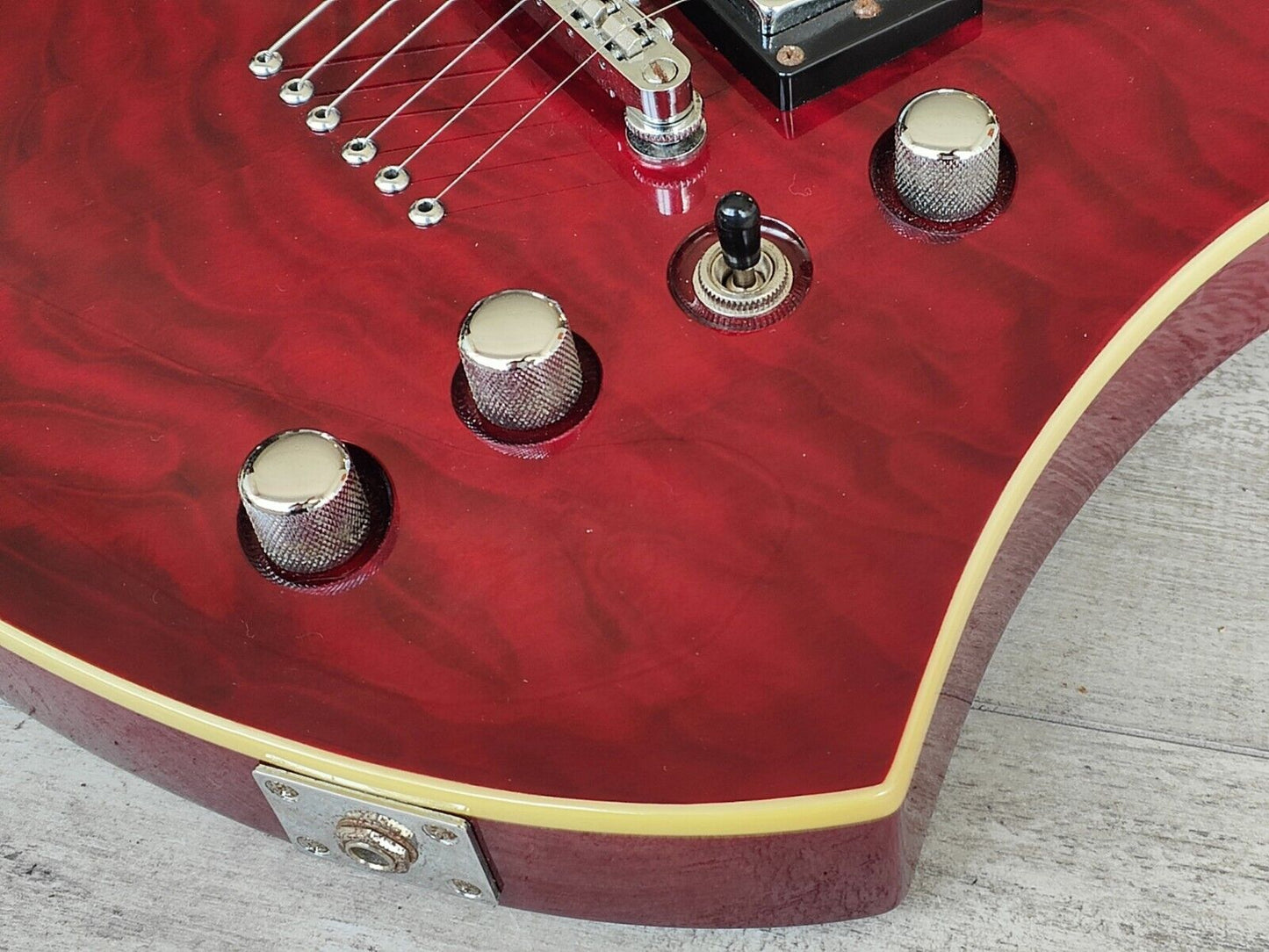 2001 BC Rich Masterpiece Mockingbird (Red Quilt)