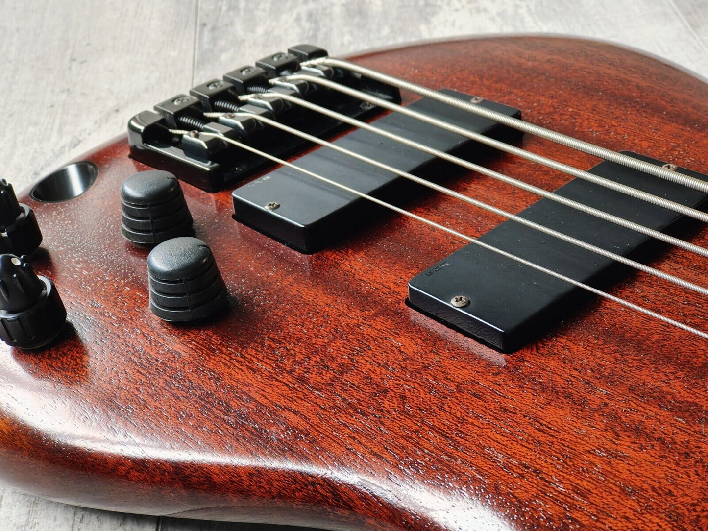 2001 Ibanez Japan SR755 SDGR Sound Gear 5-String Bass (Walnut)