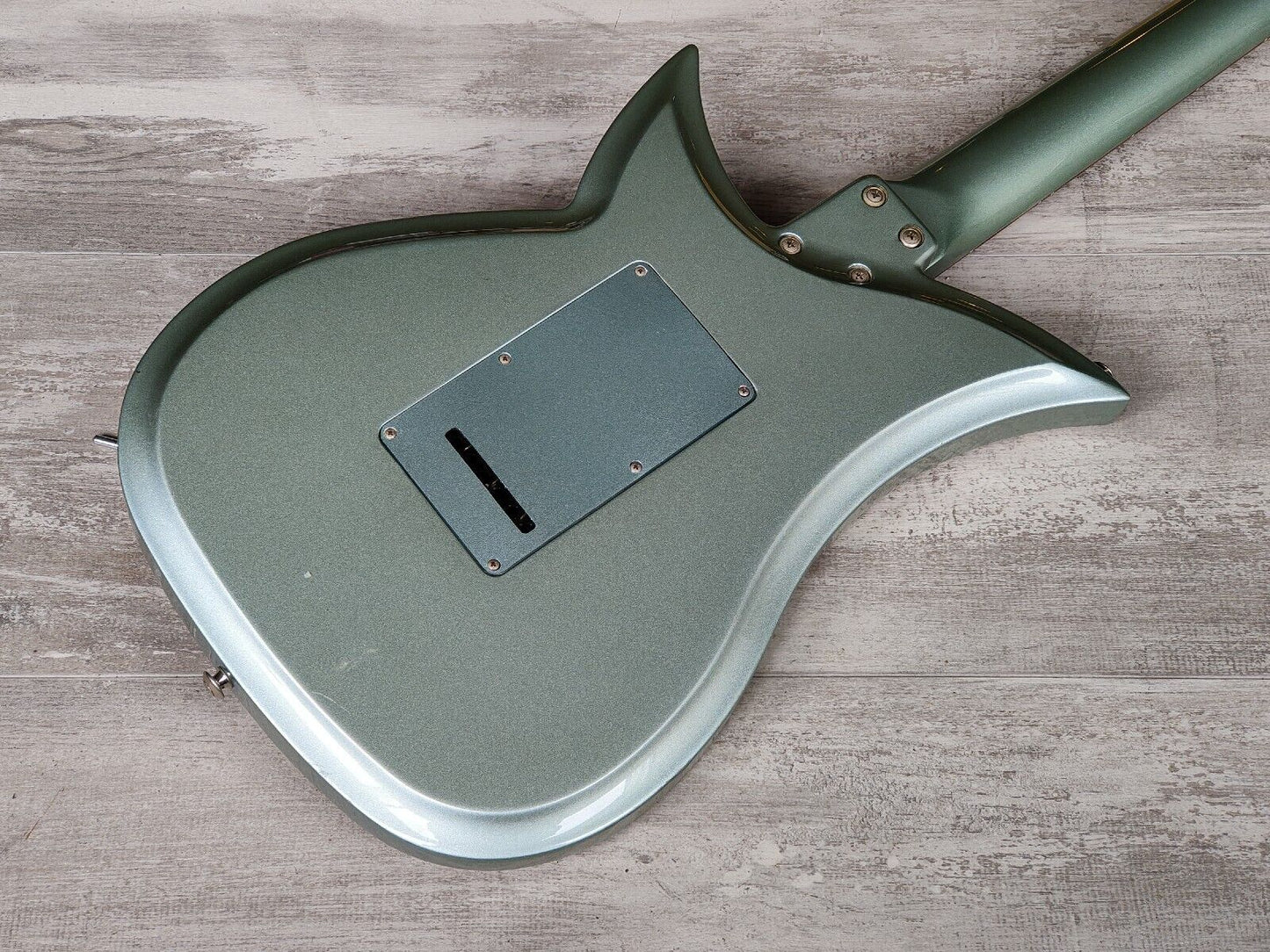 2000’s Tokai Japan Talbo Blazing Fire Cast Aluminium Electric Guitar (Green)
