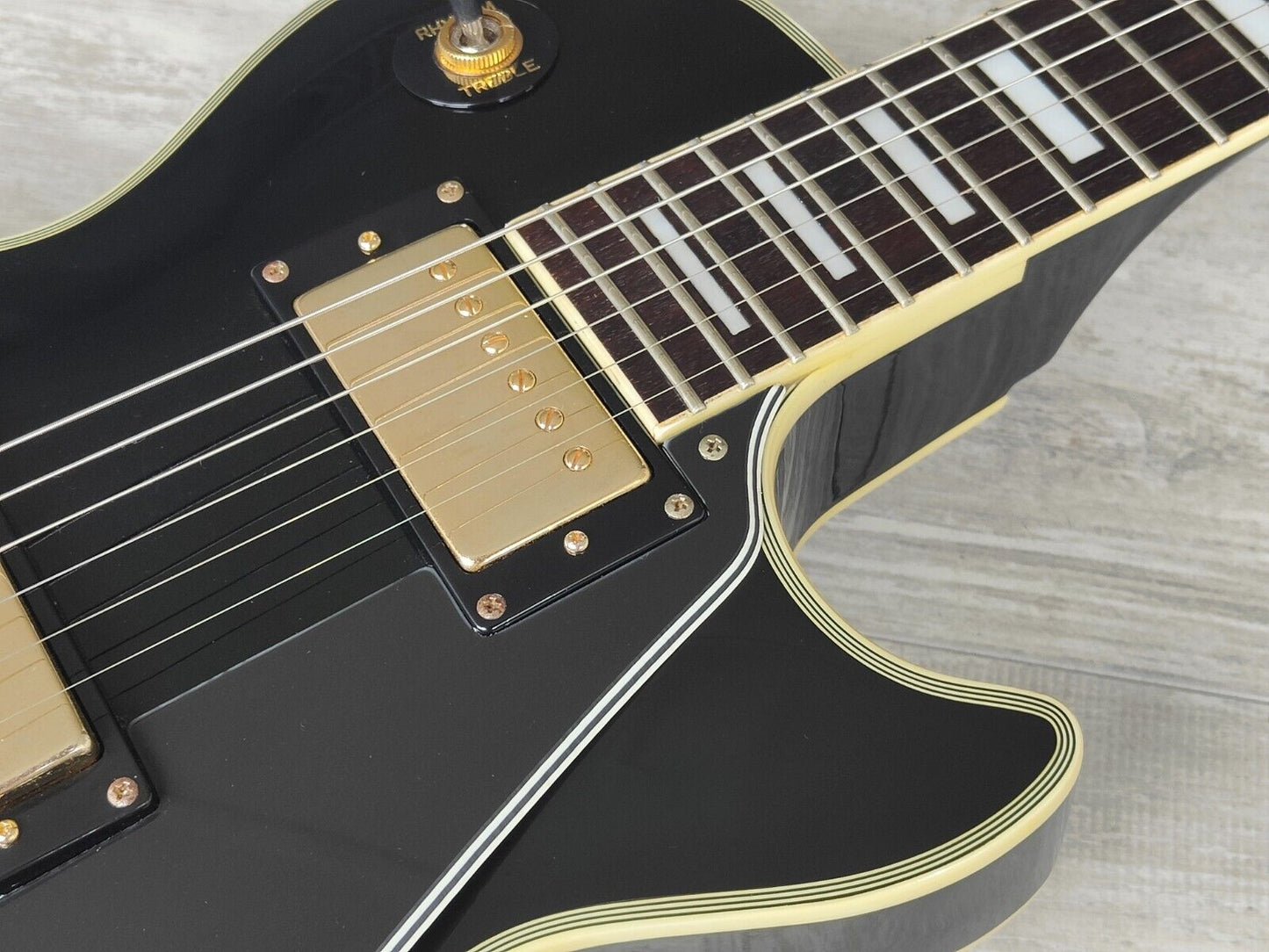 2001 Epiphone Les Paul Custom (Black)