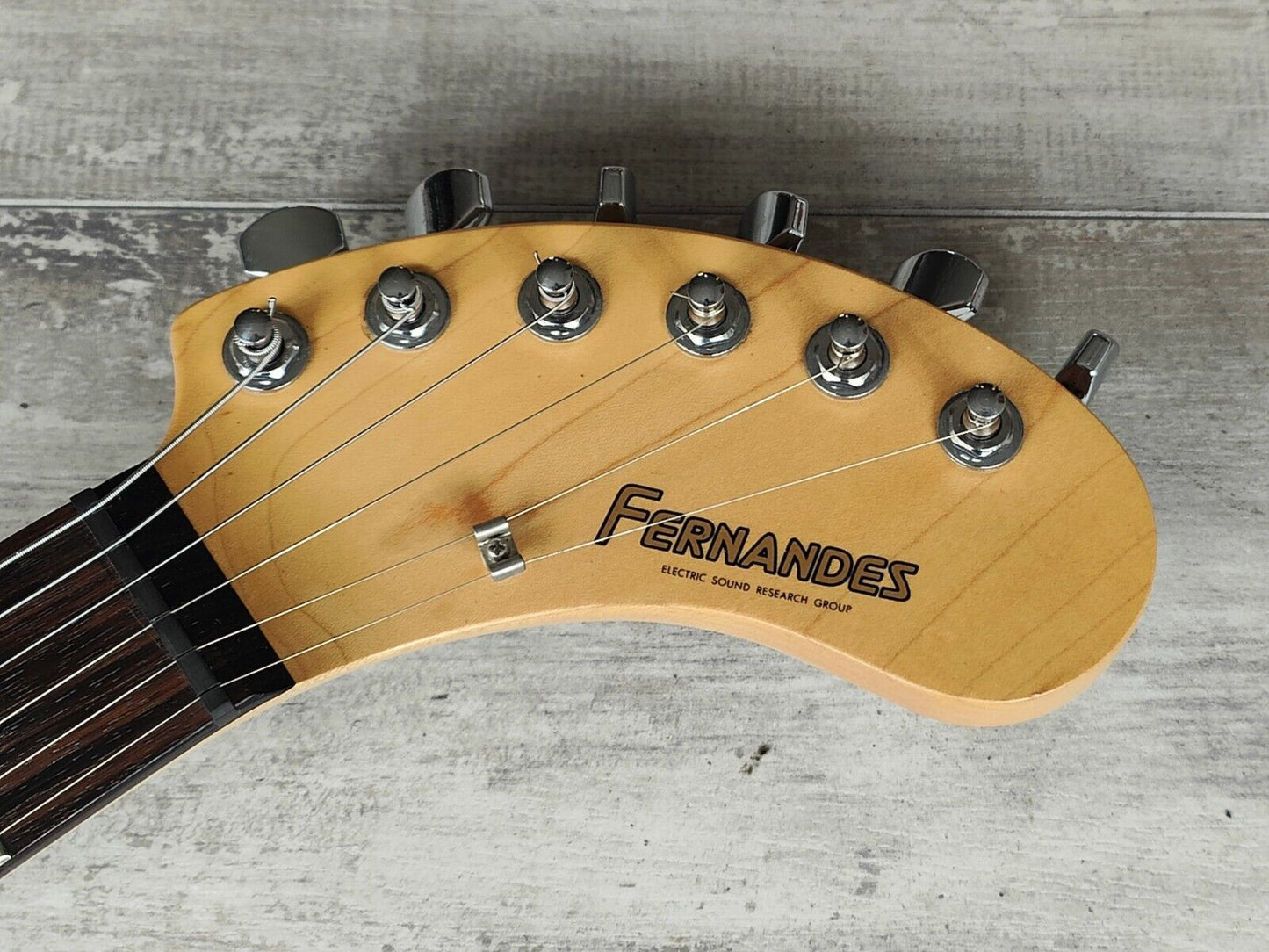 A Patriotic Fernandes ZO-3 Nomad Travel Guitar w/Onboard Speaker (USA)