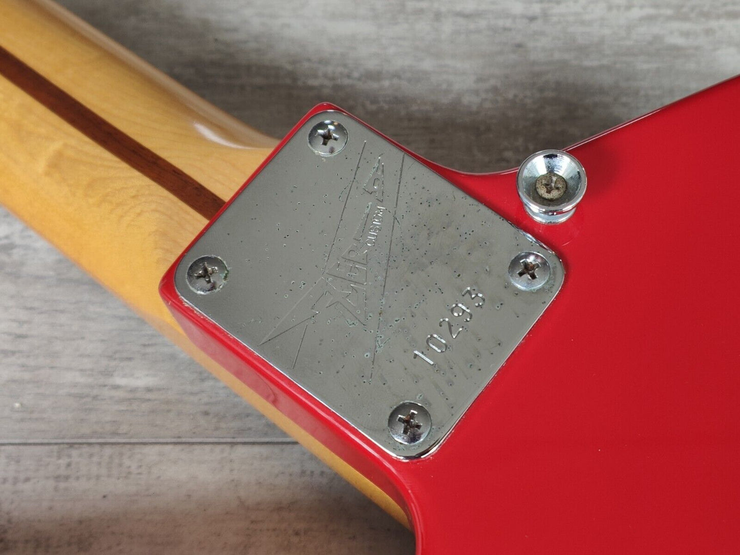1987 Zep Custom II (by ESP Japan) Random Star Akira Takasaki Model (Red)