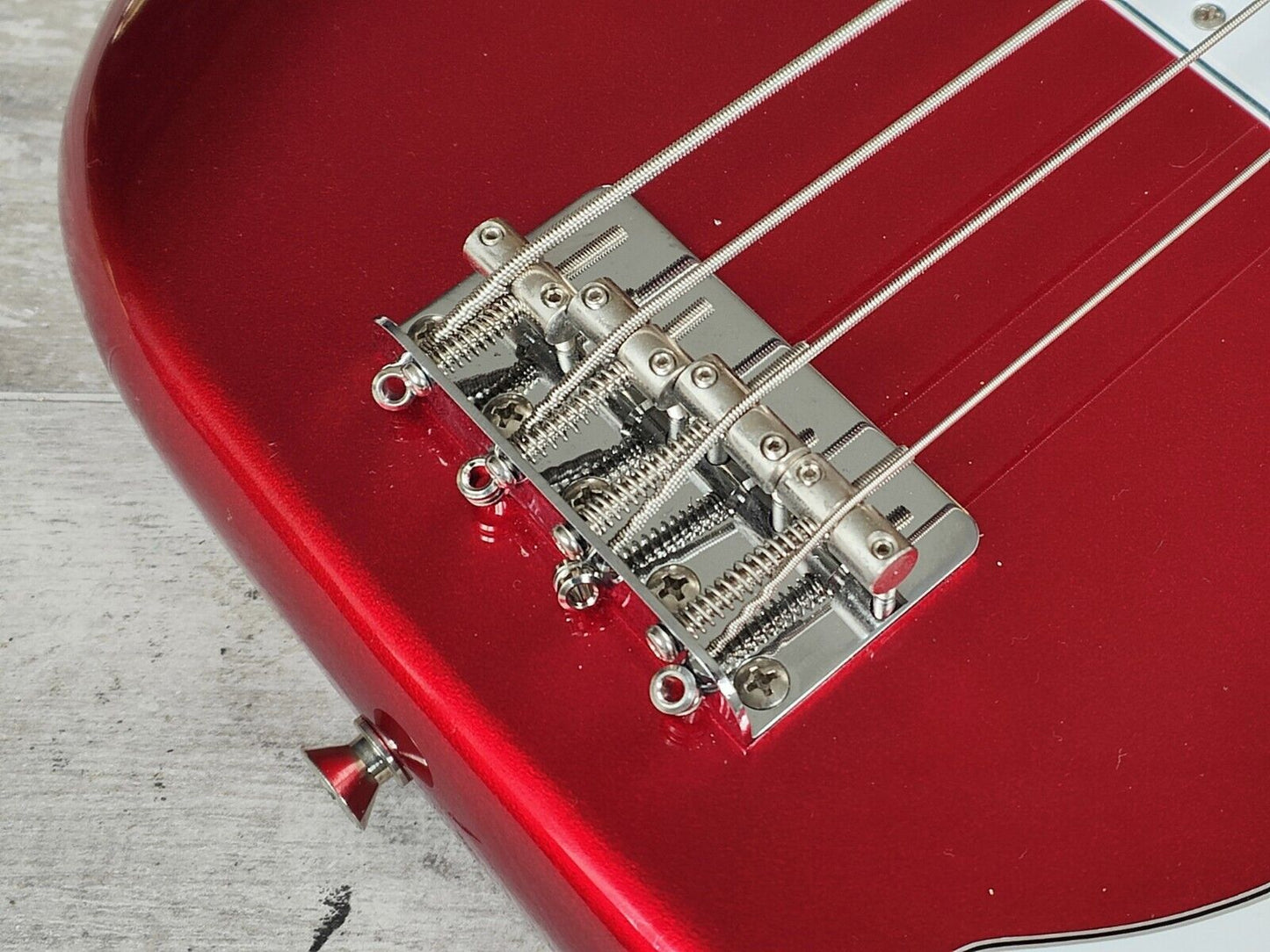 2007 Fender Japan PB-STD Standard Precision Bass (Candy Apple Red)