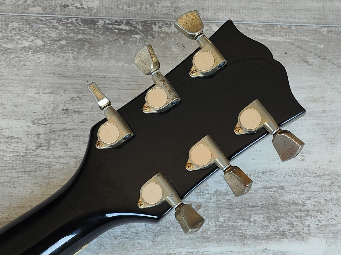 1988 Burny Japan RLC-60 Les Paul Custom (Black)