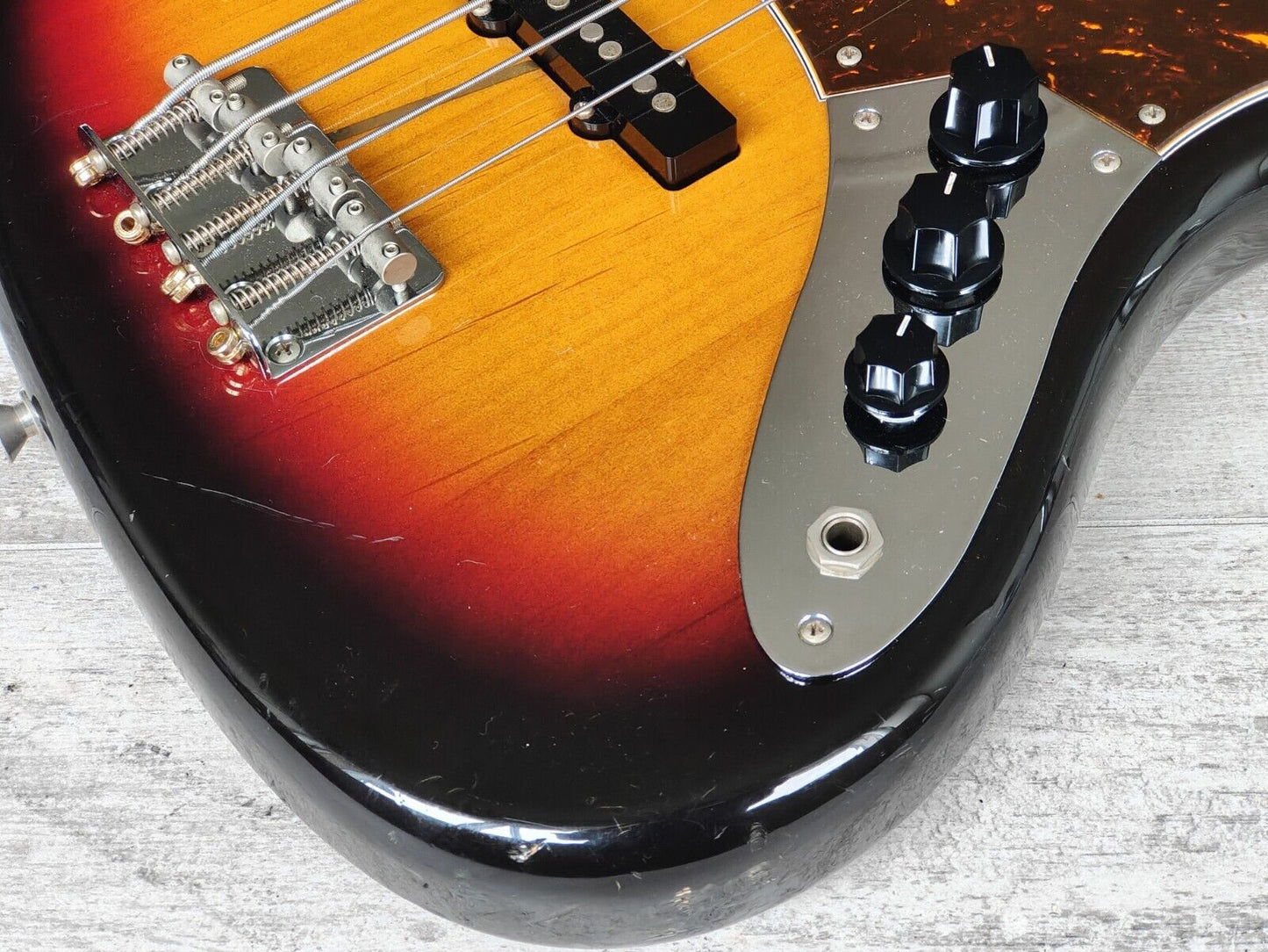 2006 Fender Japan JB62-58 '62 Reissue Jazz Bass (Sunburst)