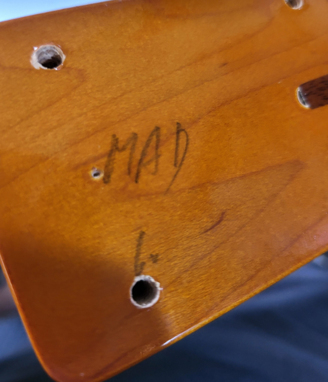 1980's Bill Lawrence BT2-M "Mad Cat" Prince Model Telecaster (Natural)