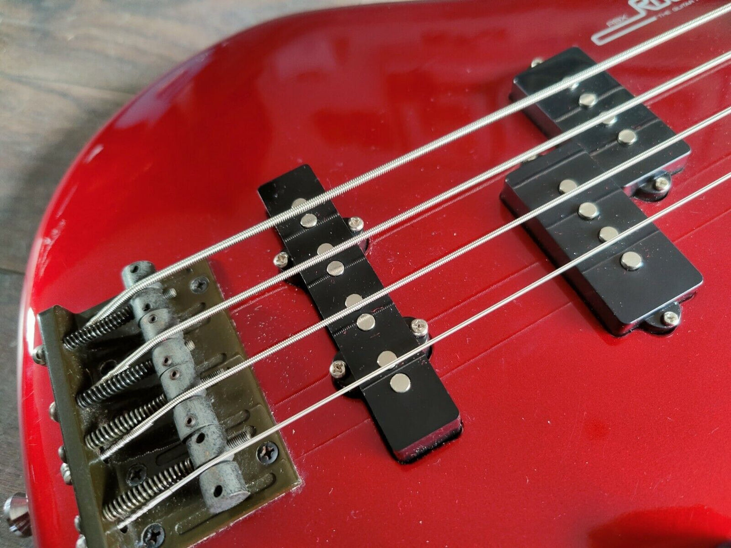 1980's Yamaha Japan RBX600R Rock'n Road PJ Bass (Candy Apple Red)