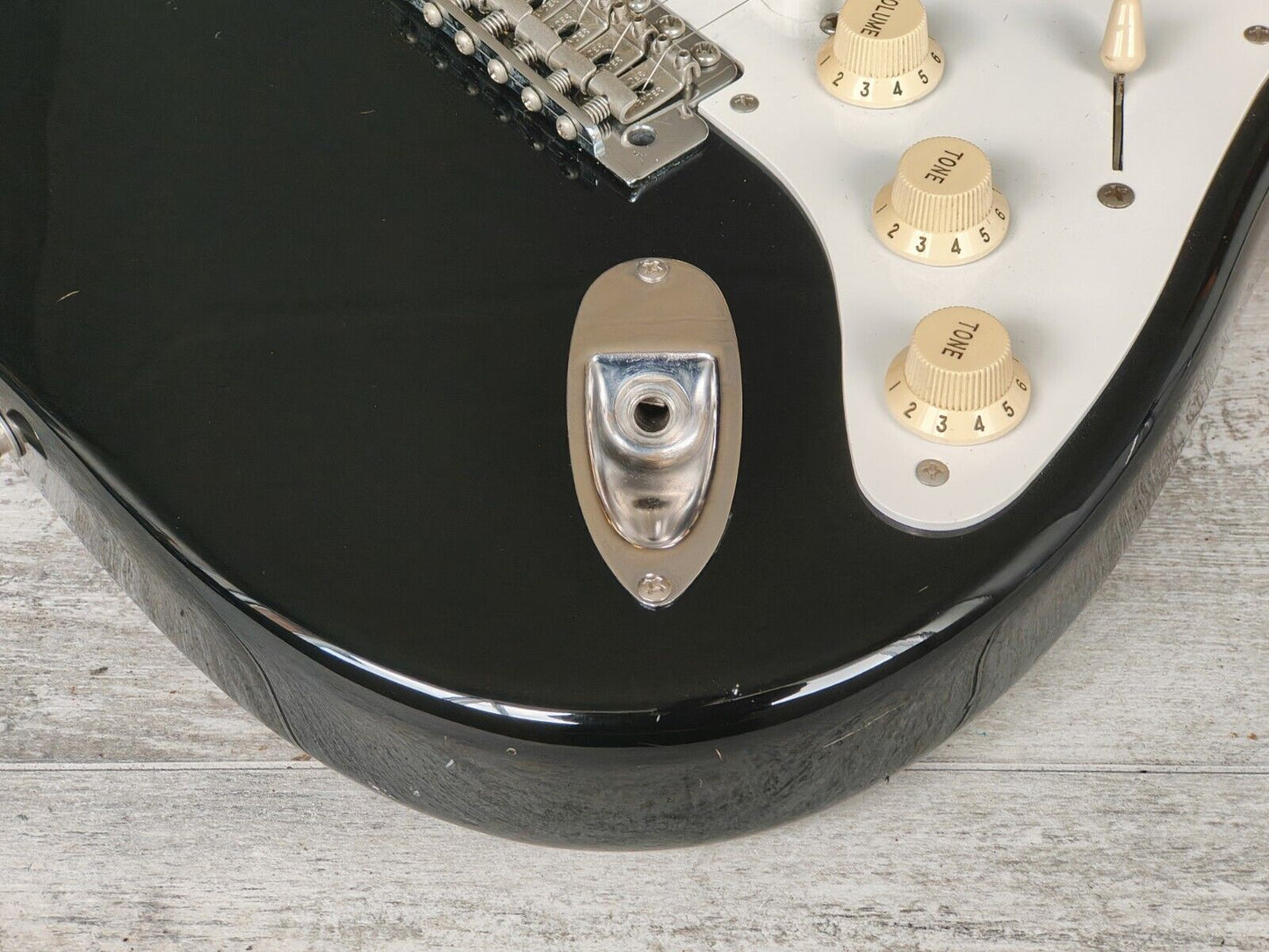 1999 Fender Japan ST57-58US '57 Reissue Stratocaster w/USA Pickups (Black)