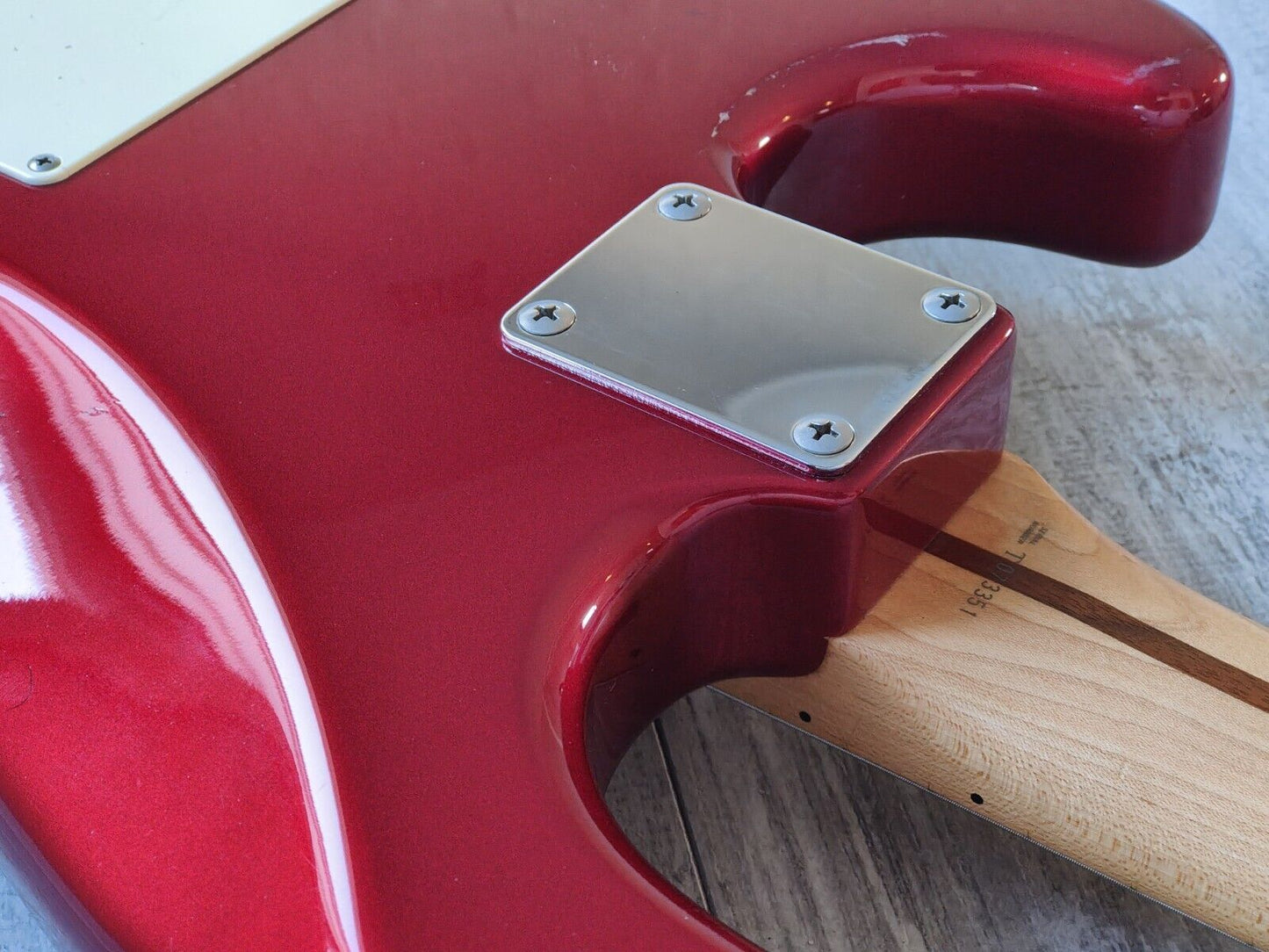 2007 Fender Japan Stratocaster Standard HSS (Candy Apple Red)