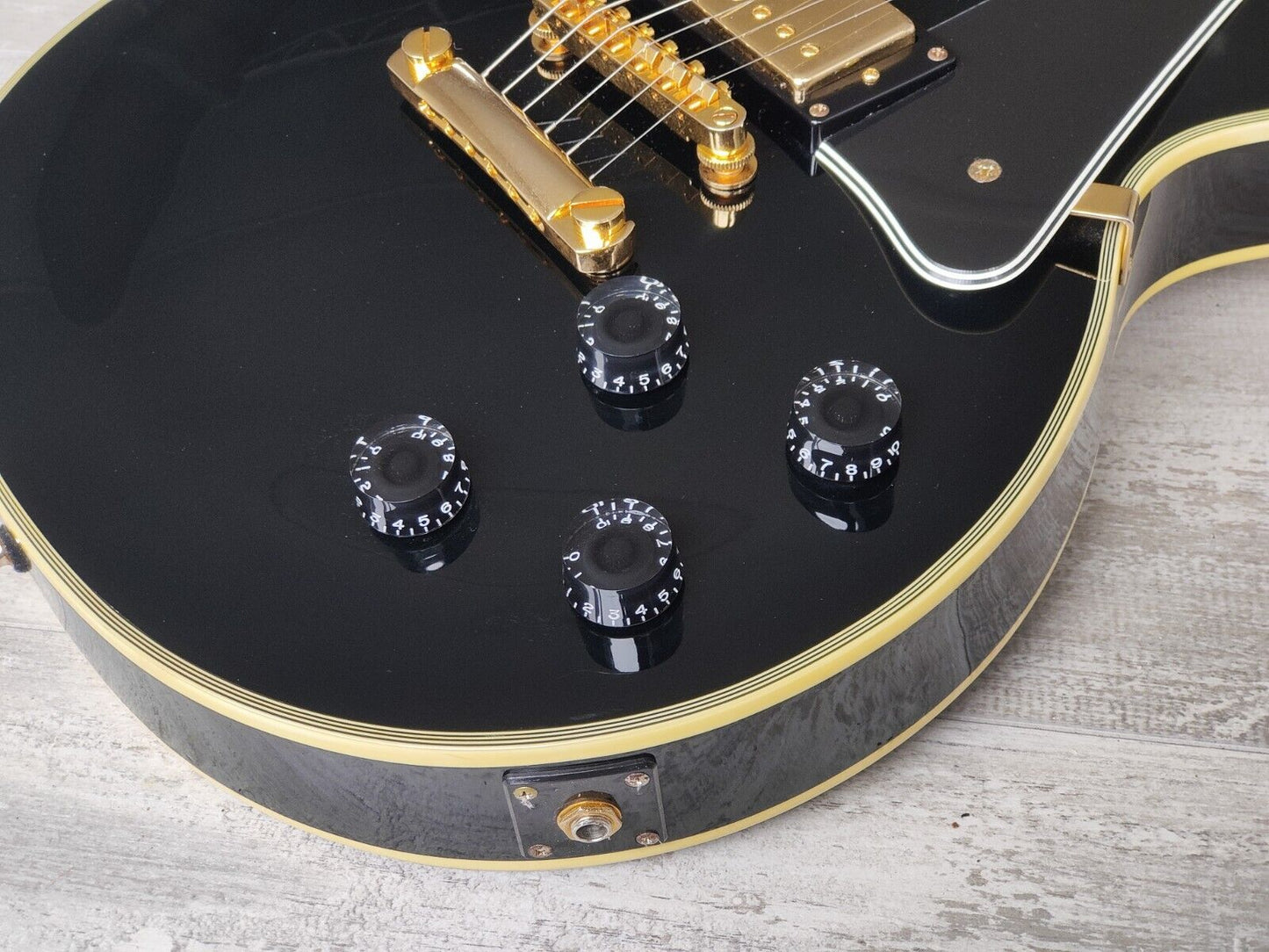 2001 Epiphone Les Paul Custom (Black)