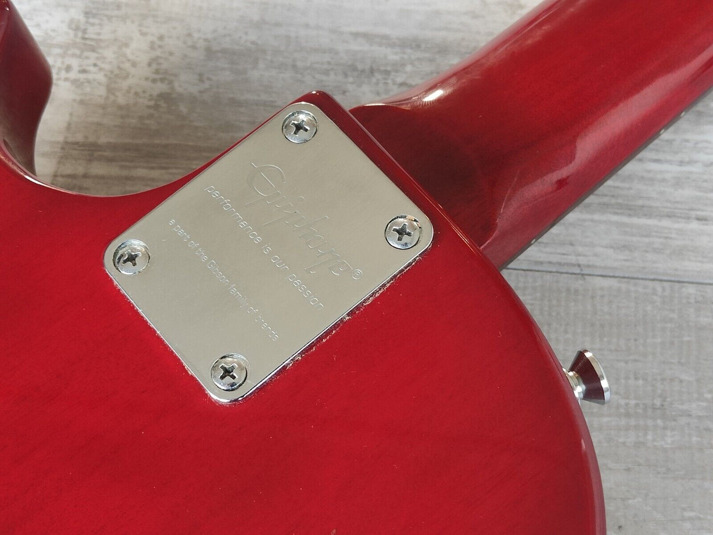 2013 Epiphone Limited Edition Custom Shop Les Paul Junior (Cherry Sunburst)
