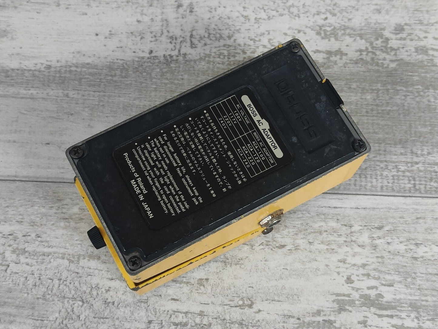 1983 Boss OD-1 Overdrive Japan Vintage Effects Pedal