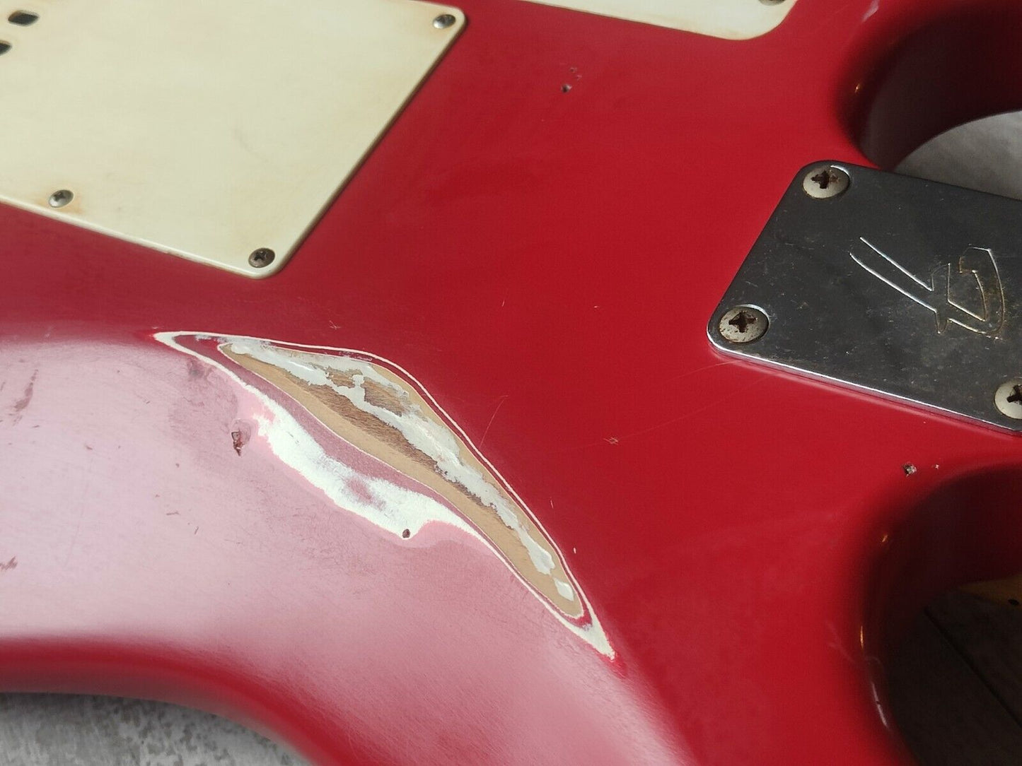 2005 Fender Japan ST54-95LS '54 Stratocaster w/Lace Sensors (Relic Torino Red)