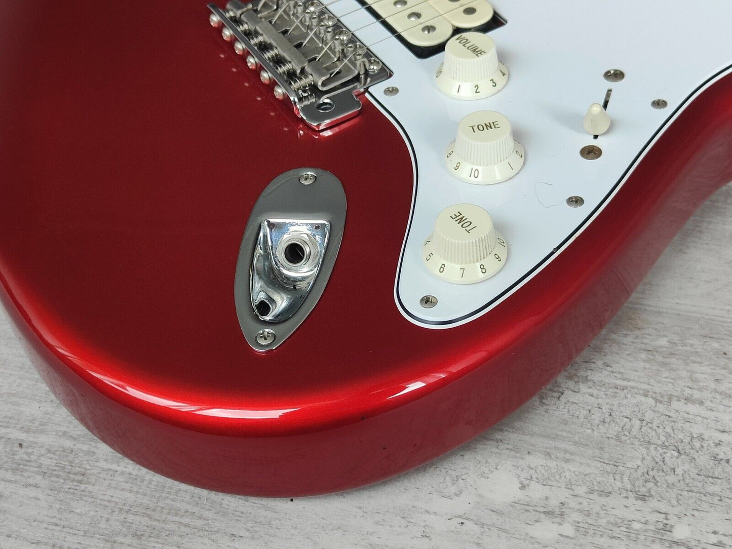 2013 FGN (Fujigen Japan) J-Standard HSS Stratocaster (Candy Apple Red)