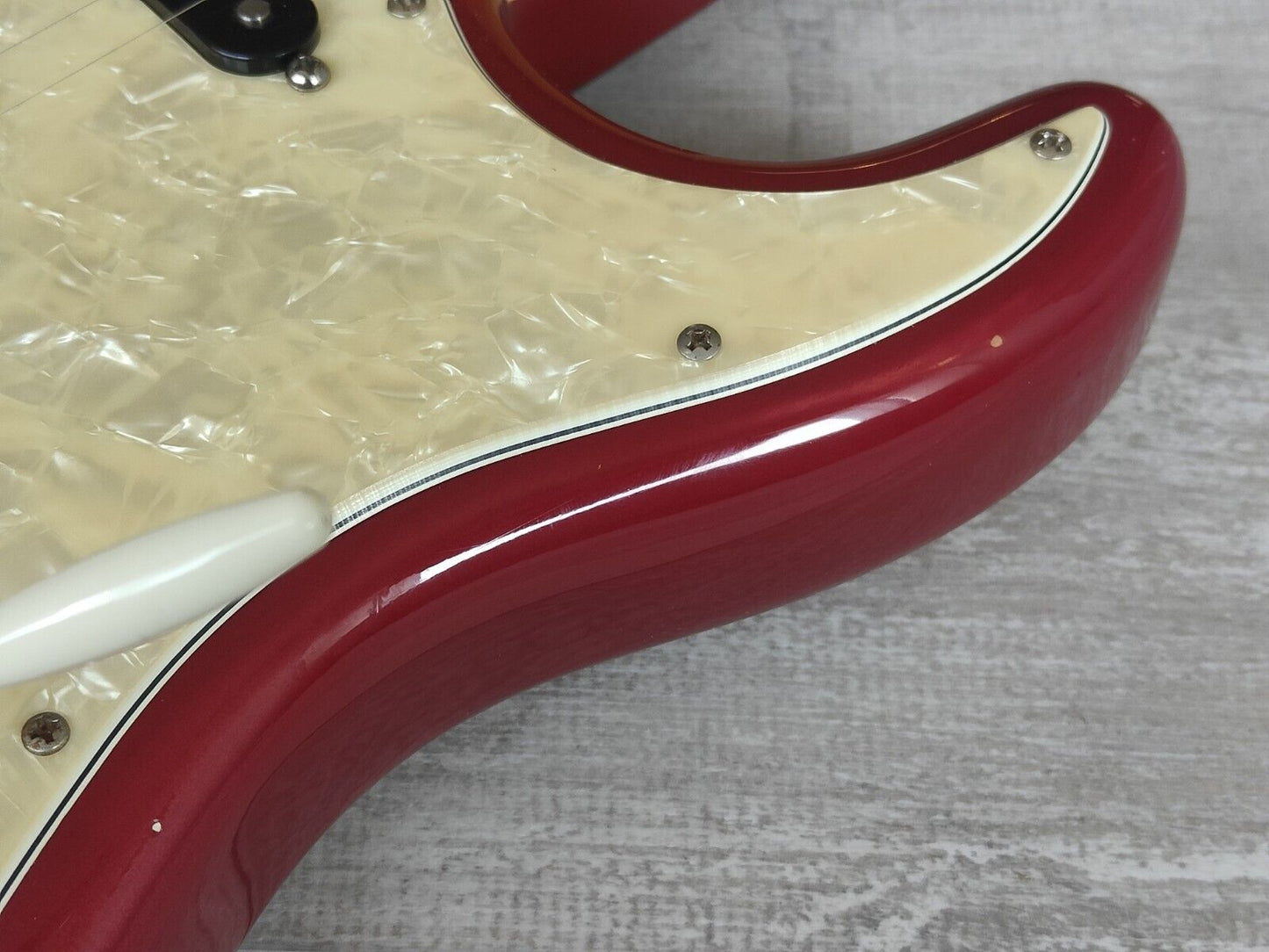 1978 Greco SE-1000 Neck + 2000 Fender American Deluxe Stratocaster Body (Red)