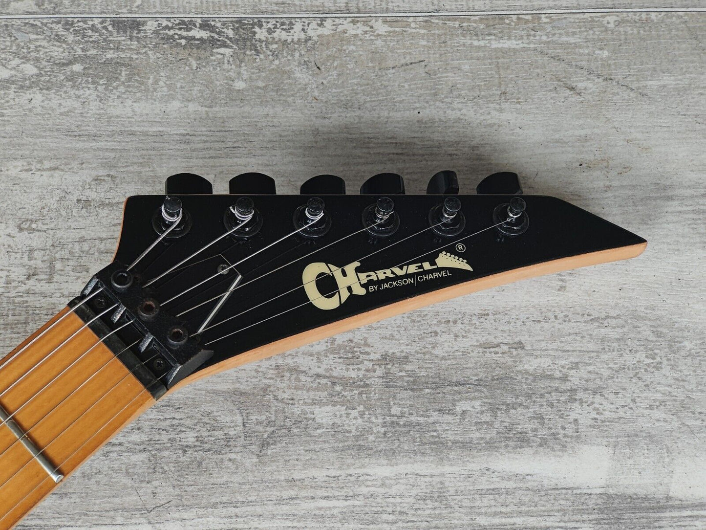 1989 Charvel Japan Model HSH Superstrat (Aged White)