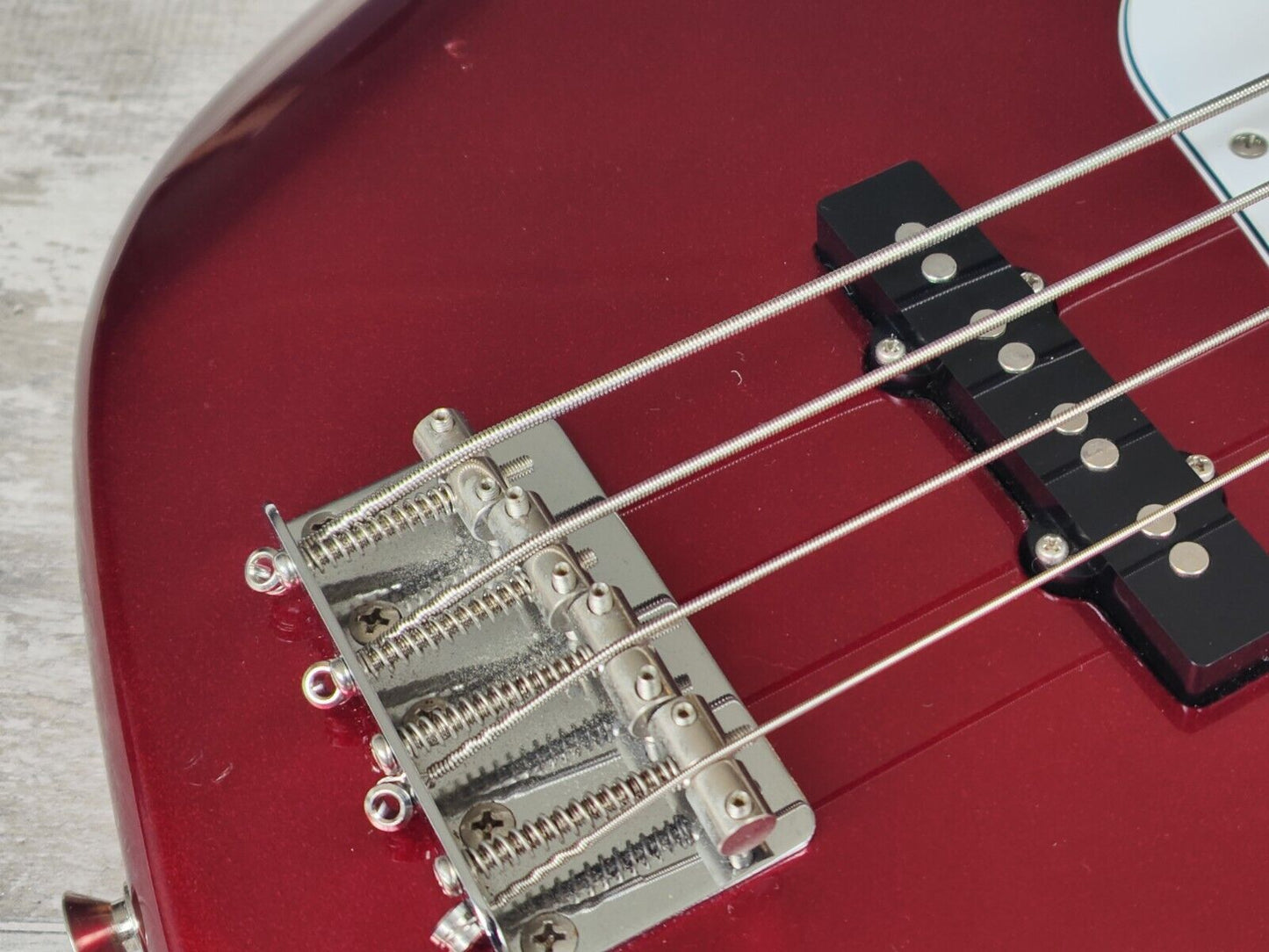 2007 Fender Japan Jazz Bass Standard (Candy Apple Red)