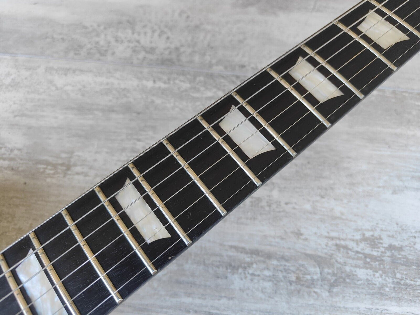 2001 Edwards (by ESP Japan) E-LH-100FB Firebird (Faded Shoreline Gold)