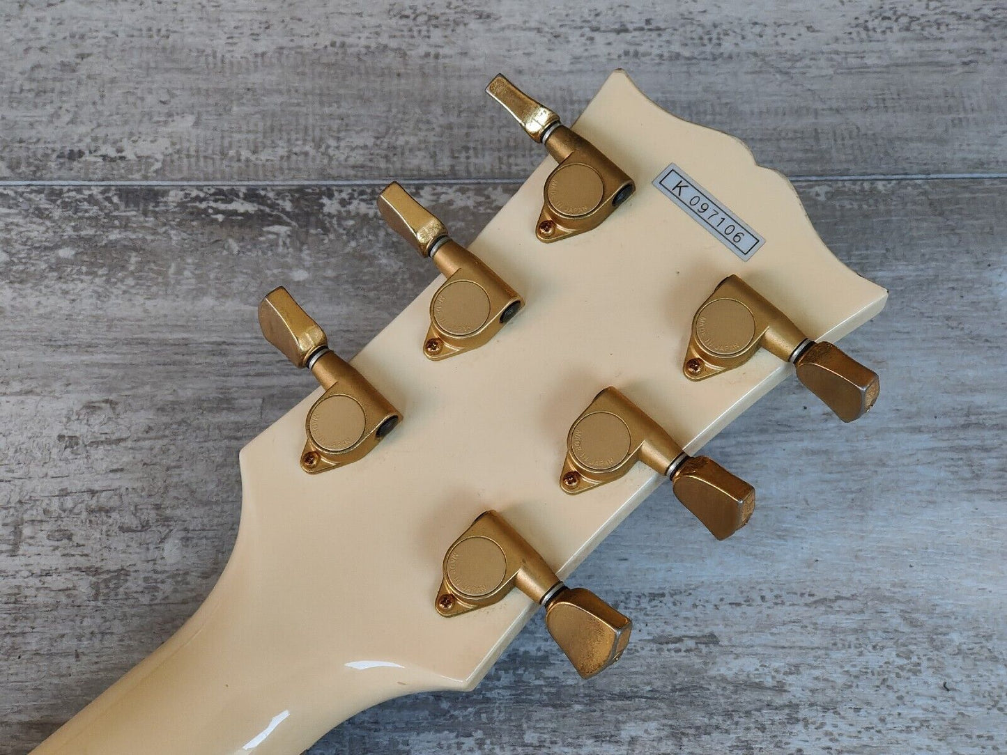 1989 Orville (Gibson) Japan LPC-75 '60's Reissue Les Paul Custom (White)