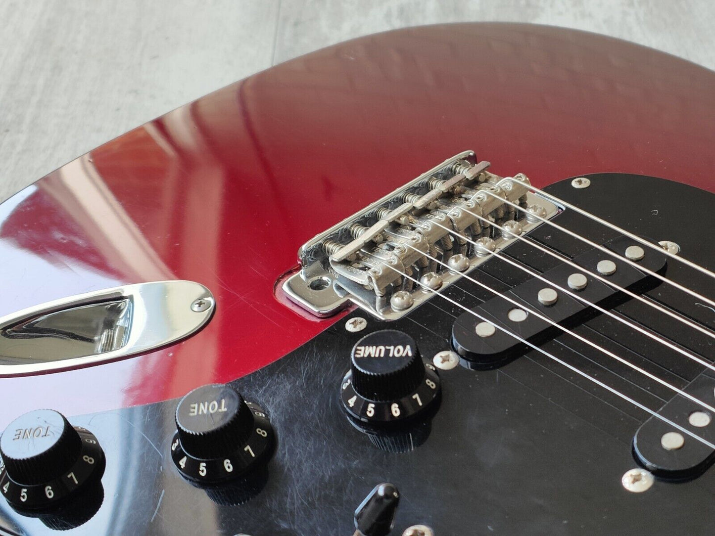 2012 Fender Japan AST Aerodyne Stratocaster (Old Candy Apple Red)