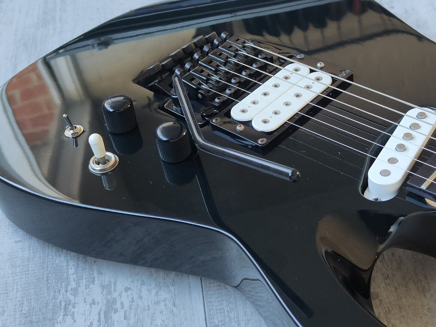 1994 Kramer Japan Proaxe Custom HS Superstrat (Black)