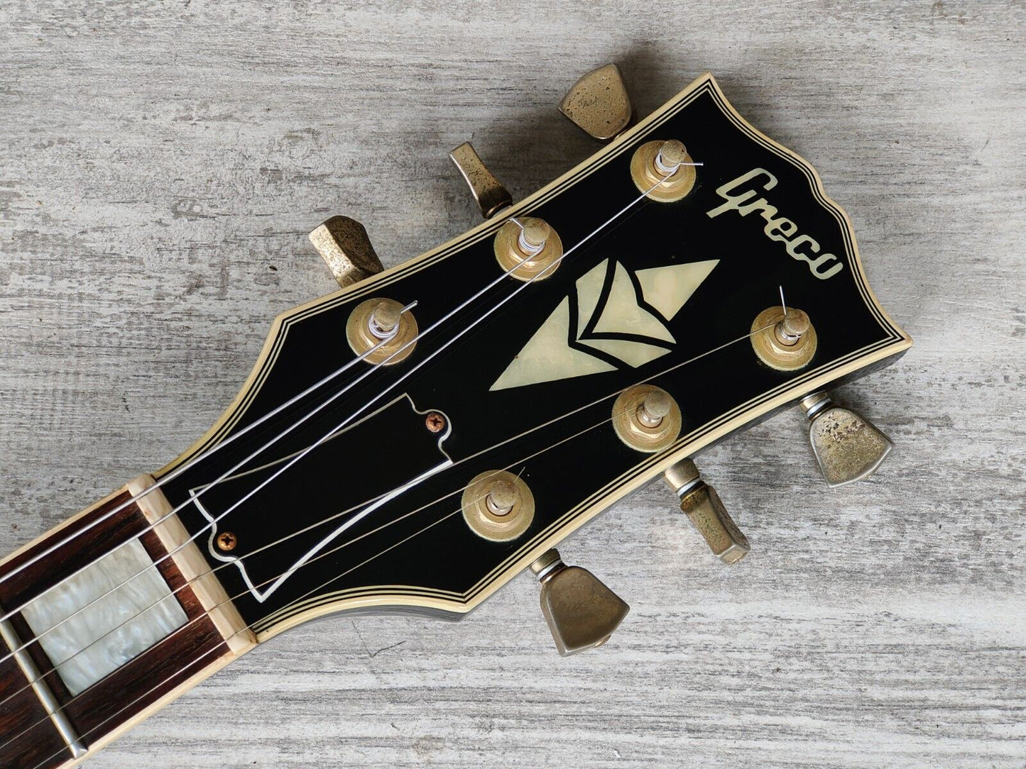 1987 Greco Japan EGC68-50 Les Paul Custom (Ebony)