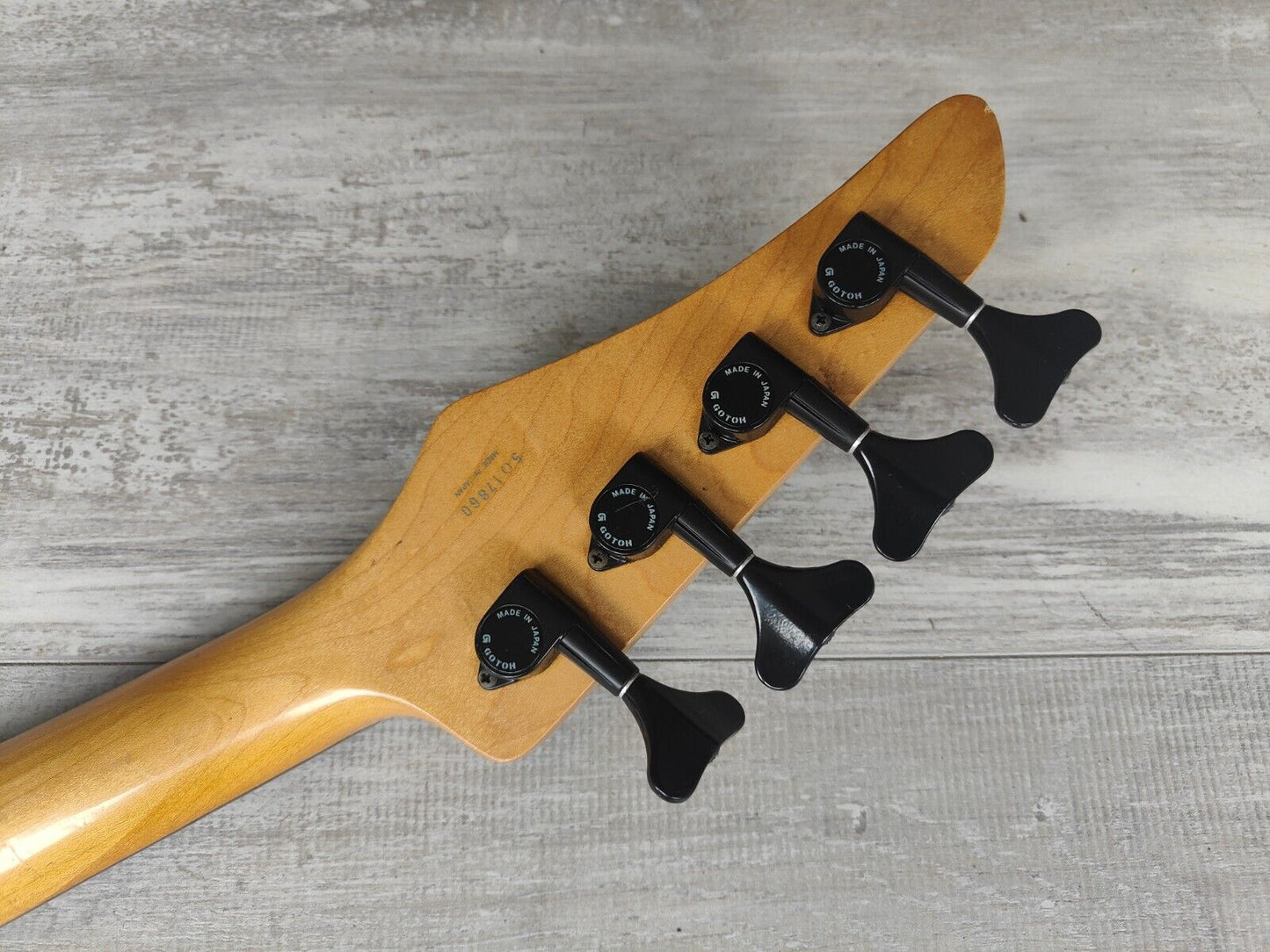 1991 Yamaha RBX Super Medium Series Bass (Green/Blue Burst)